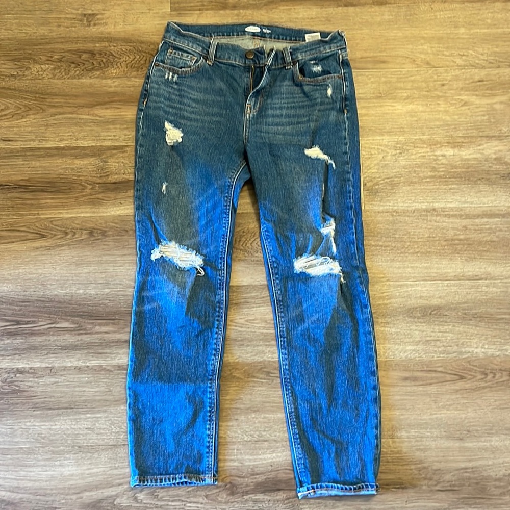 Old navy boyfriend mid rise